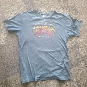 AIDS LIfecycle 2019 Bicycle Tour T Shirt Large